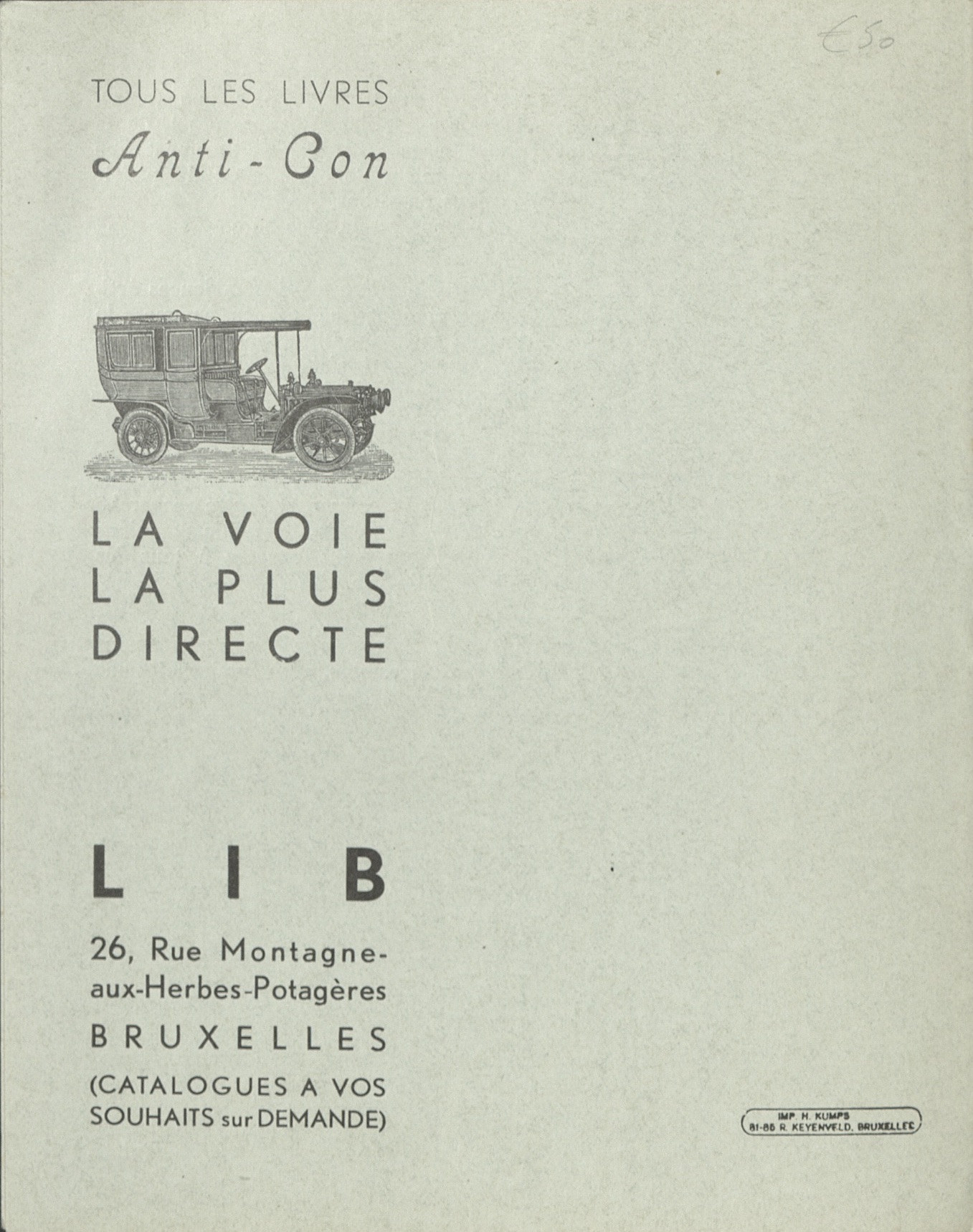COBRA, La Louvière Liège et Bruxelles, 1950; Archiv der Avantgarden, Staatliche Kunstsammlungen Dresden