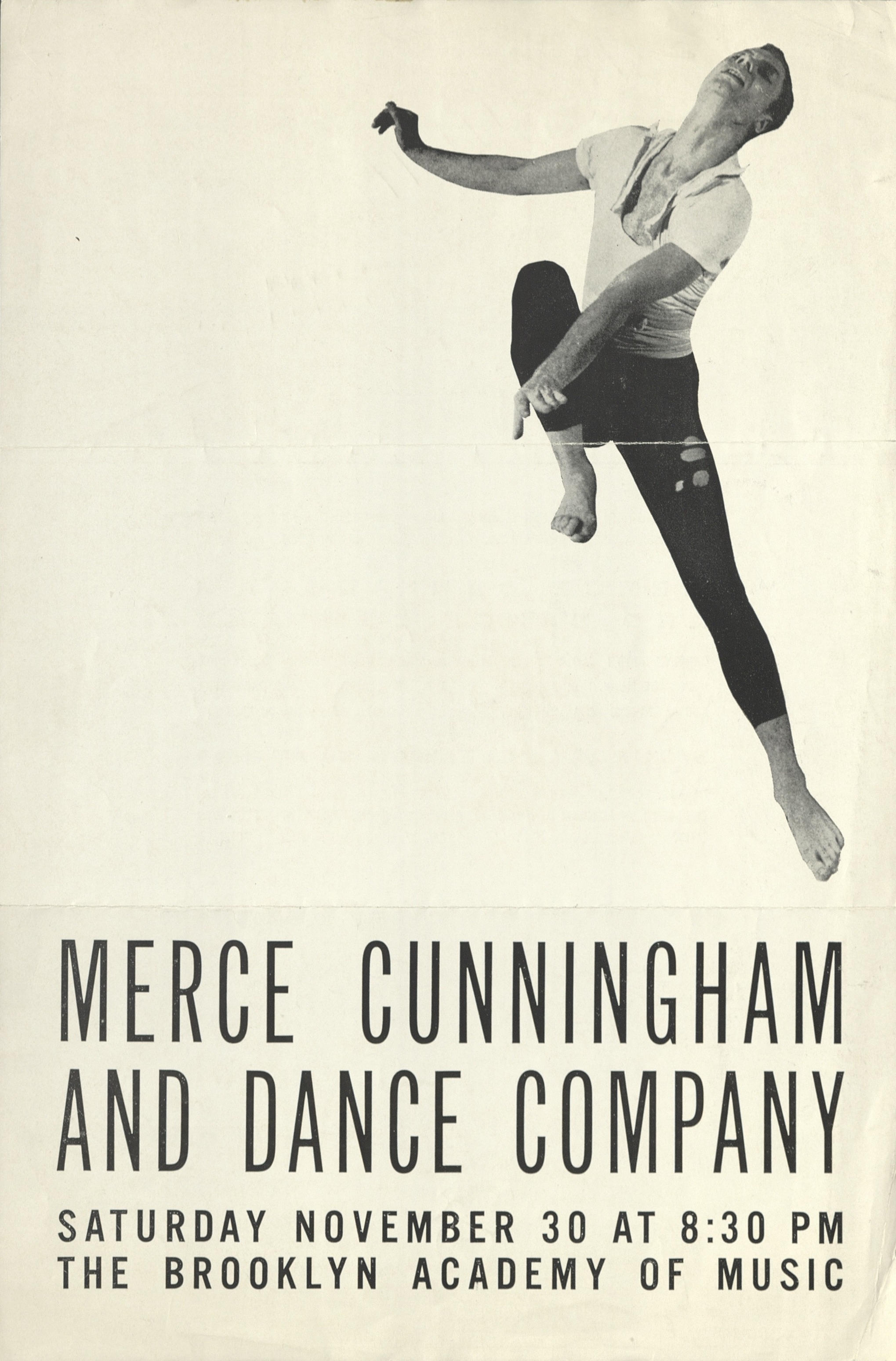 Merce Cunningham and Dance Company, The Brooklyn Academy of Music, New York, 1957; Archiv der Avantgarden, Staatliche Kunstsammlungen Dresden